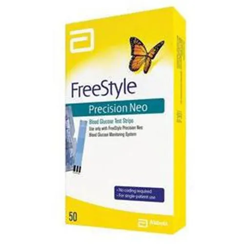 Blood Glucose Test Strips Freestyle 50 Strips per Pack