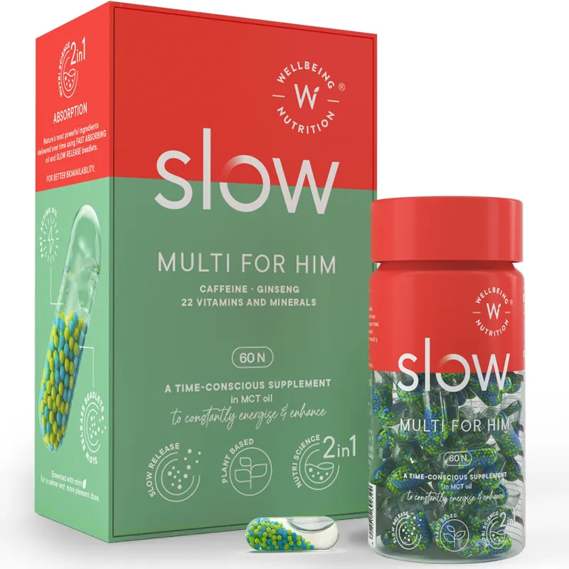 Multivitamin Supplement Wellbeing Nutrition Capsule 60 per Bottle
