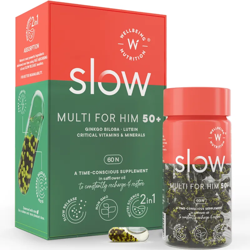 Multivitamin Supplement Wellbeing Nutrition Capsule 60 per Bottle
