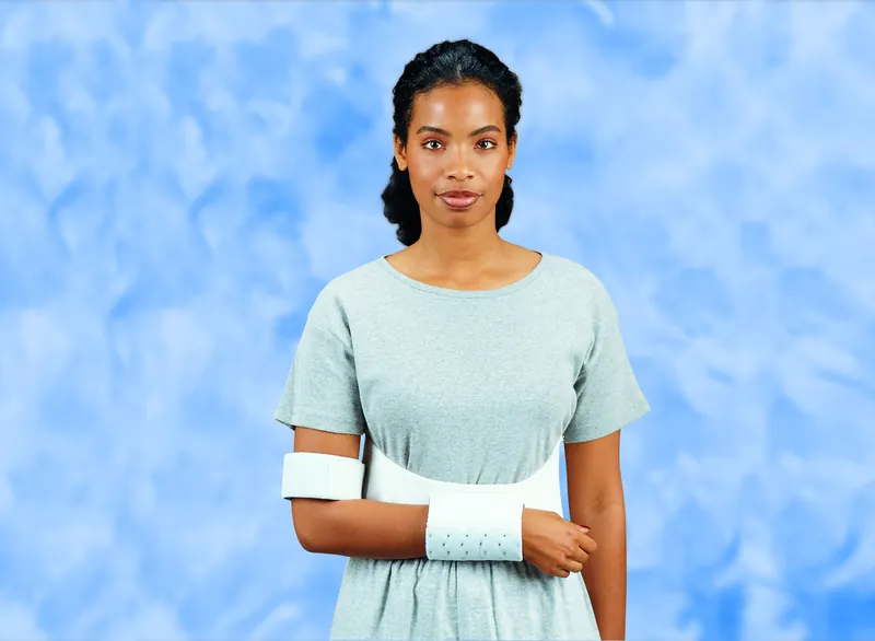 Shoulder Immobilizer DeRoyal® X-Large Elastic Contact Closure