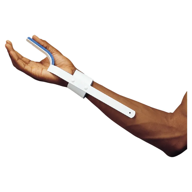 Thumb Splint DeRoyal® One Size Fits Most Hook and Loop Closure Left or Right Hand Tan
