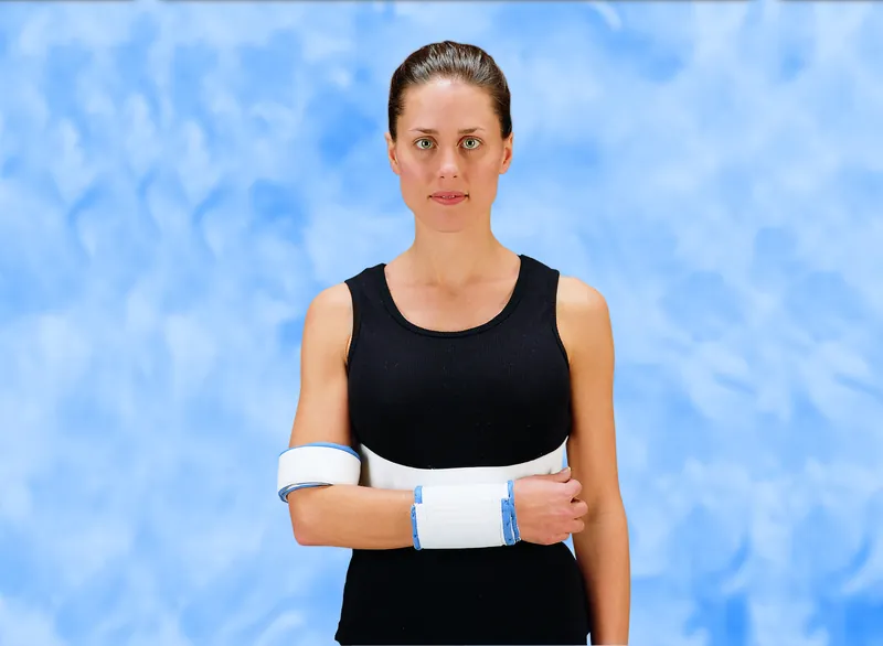 Shoulder Immobilizer DeRoyal® 2X-Large Elastic Contact Closure