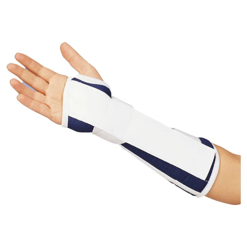 Wrist Brace Canvas / Foam Left Hand Blue Large
