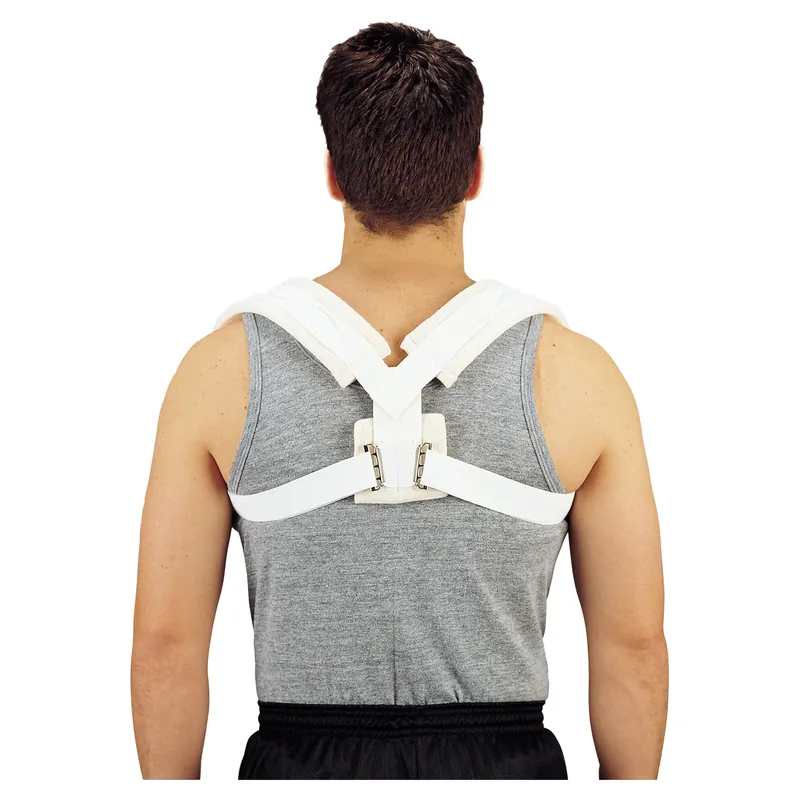Clavicle Strap DeRoyal® Small Foam Hook and Loop Closure