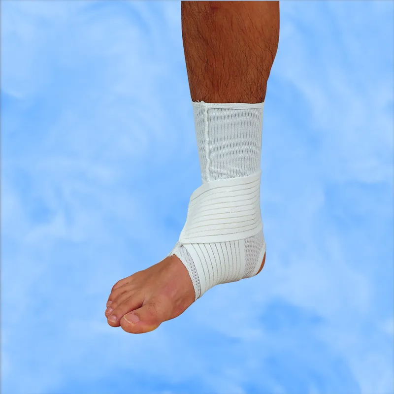 Ankle Wrap DeRoyal® Large Hook and Loop Closure / Figure-8 Strap Foot