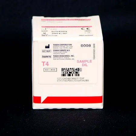 Reagent Diluent AIA-Pack® Sample Diluent Free T4 For AIA® Automated Immunoassay Systems 4 X 4 mL