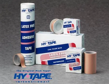 Medical Tape Hy-Tape® Waterproof Zinc Oxide Adhesive 1/2 Inch X 5 Yard Pink NonSterile