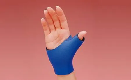 Thumb Support Rolyan® Medium Pull-On Left or Right Hand Blue
