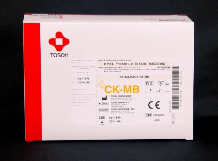 Reagent ST AIA-Pack® Cardiac Marker Creatine Kinase MB (CK-MB) For AIA® Automated Immunoassay Systems 100 Tests 20 cups X 5 trays