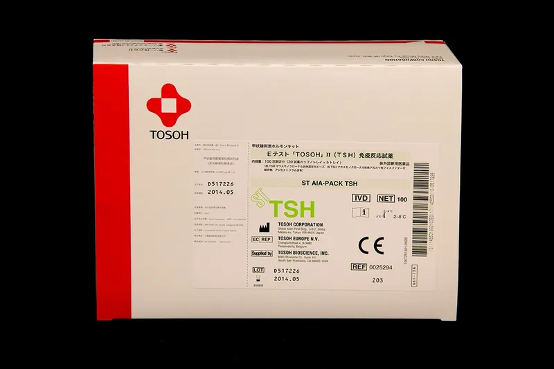 Reagent ST AIA-Pack® Thyroid / Metabolic Assay Thyroid Stimulating Hormone (TSH) For AIA® Automated Immunoassay Systems 100 Tests 20 Cups X 5 Trays