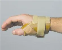Thumb Support Freedom® Thumb Stabilizer™ Medium Hook and Loop Strap Closure Left or Right Hand Beige