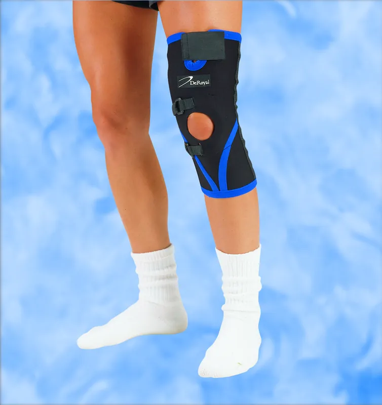 Knee Stabilizer DeRoyal® Small Strap Closure 15-1/2 to 18 Inch Circumference Right Knee