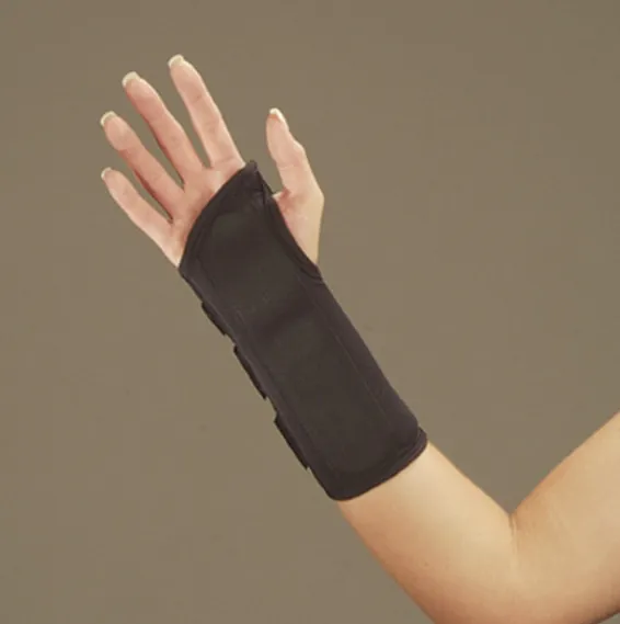 Wrist Brace DeRoyal® Low Profile Polyester / Foam Left Hand Black Medium