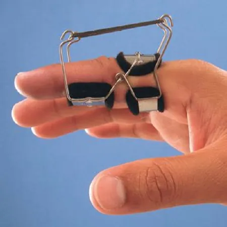Dynamic Finger Splint Reverse Finger Knuckle Bender X-Large Left or Right Hand White