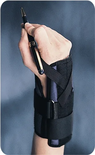 Wrist Brace Wrist-Mate ™ Aluminum / Foam / Nylon / Polyester Left or Right Hand Black One Size Fits Most