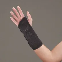 Wrist Brace DeRoyal® Low Profile Foam Left Hand Black Medium