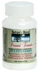 Prenatal Vitamin Supplement Vitamin A / Ascorbic Acid / Vitamin D / Vitamin E 4000 IU - 100 mg - 400 IU - 11 IU Strength Tablet 100 per Bottle