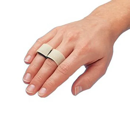 Finger / Toe Splint Strap Hook and Loop Closure Gray