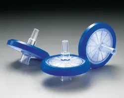 Syringe Filter Millex™-GS 0.22 µm, 33 Diameter X 26 H mm, Blue, Acrylic MCE Membrane, Female Luer Lok Inlet, Male Luer Slip Outlet, Sterile