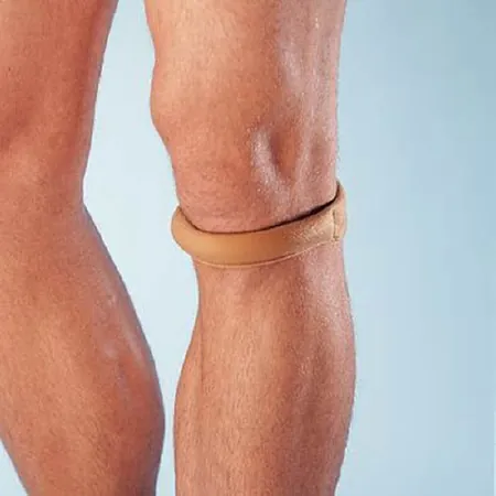 Patellar Knee Strap Cho-Pat® Medium Pull-On 12-1/2 to 14-1/2 Inch Circumference Left or Right Knee