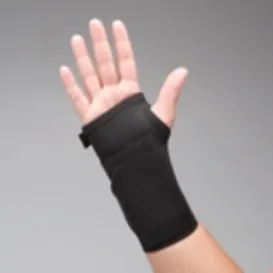 Wrist Support with Tension Strap Elastic / Plastic Left Hand Black Large