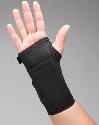 Wrist Support with Tension Strap Elastic / Plastic Right Hand Black X-Large