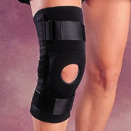 Knee Brace Rolyan® Economy Large Pull-On / Hook and Loop Strap Closure 21 to 23-1/2 Inch Circumference Left or Right Knee