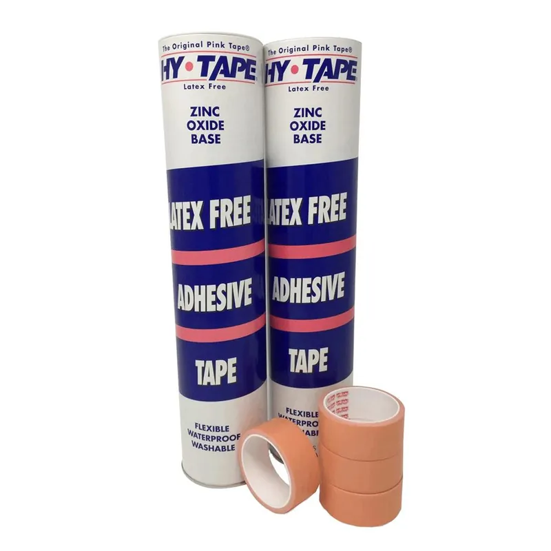 Medical Tape Hy-Tape® Waterproof Zinc Oxide Adhesive 1-1/2 Inch X 5 Yard Pink NonSterile