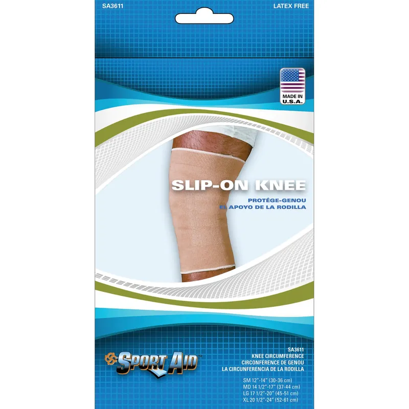Knee Sleeve Sport-Aid™ Small 11 Inch Length Left or Right Knee