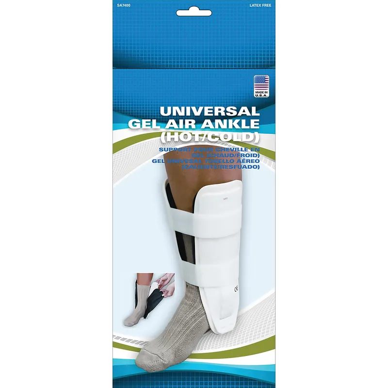 Gel Air Ankle Support Sport Aid™ One Size Fits Most Hook and Loop Closure Foot