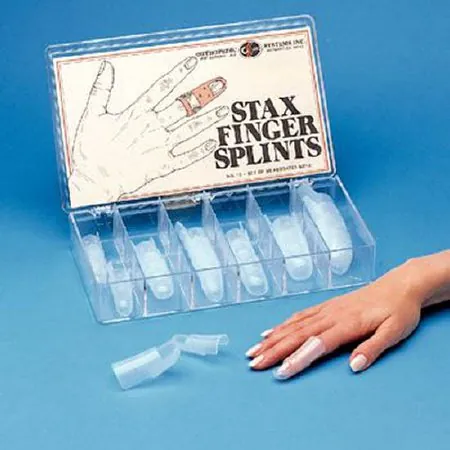 Mallet Finger Splint Stax® Size 5-1/2 Pull-On Transparent