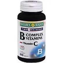Multivitamin Supplement Nature's Bounty® Ascorbic Acid / Vitamin B1 / Riboflavin / Vitamin B3 / Vitamin B-6 / Folic Acid / Vitamin B12 / Pantothenic Acid / Vitamin B7 400 mcg Strength Tablet 100 per Bottle