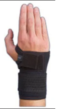 Wrist Brace Motion Manager® Neoprene / Polyethylene Left or Right Hand X-Large