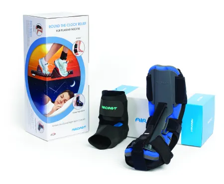 Plantar Fasciitis Splint Kit Aircast® AirHeel / DNS Large Hook and Loop Closure Male 10-1/2 and Up / Female 11-1/2 and Up Foot