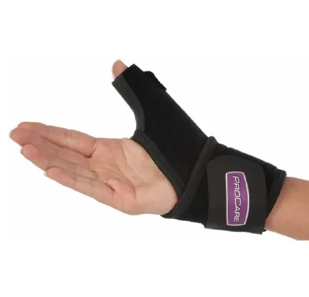 Thumb Support Universal Thumb-O-Prene™ X-Large Hook and Loop Closure Black