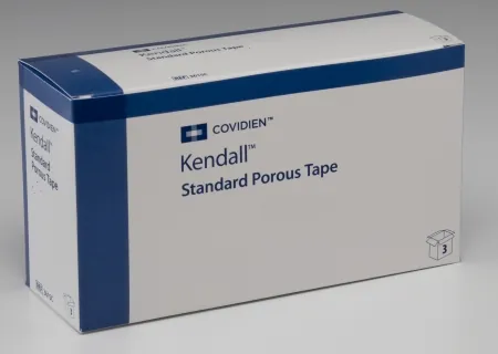Medical Tape Kendall™ Standard Porous High Adhesion Cloth 3 Inch X 10 Yard White NonSterile