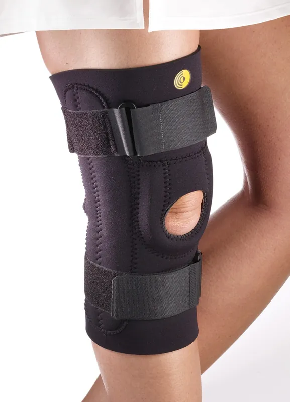 Knee Stabilizer Medium Hook and Loop Closure Left or Right Knee