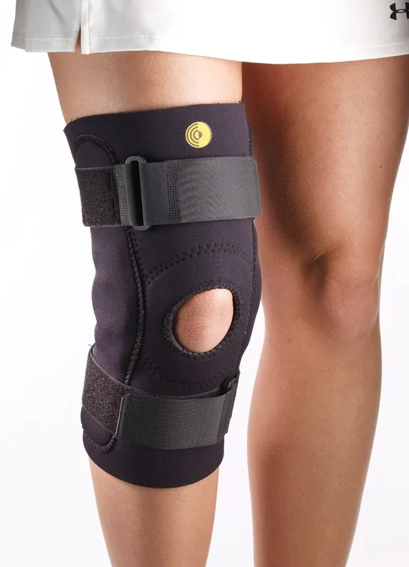 Knee Brace Small Hook and Loop Closure 13 to 14 Inch Circumference Left or Right Knee