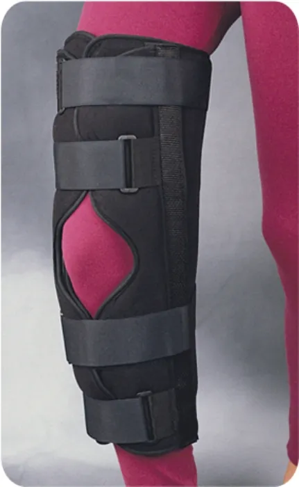 Knee Immobilizer One Size Fits Most 16 Inch Length Left or Right Knee