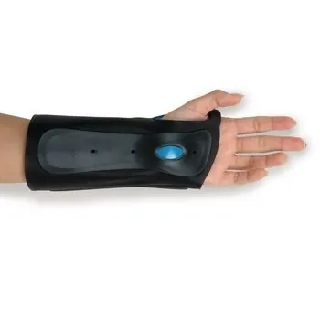 Wrist Brace Exoform® Contoured Aluminum / Plastic Left Hand Black Medium