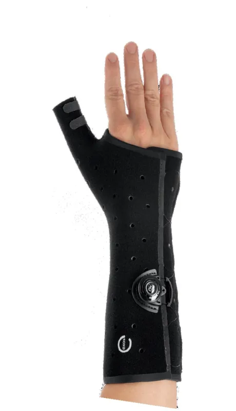 Thumb Splint Exos® Medium Boa® Lacing System Left Hand Black