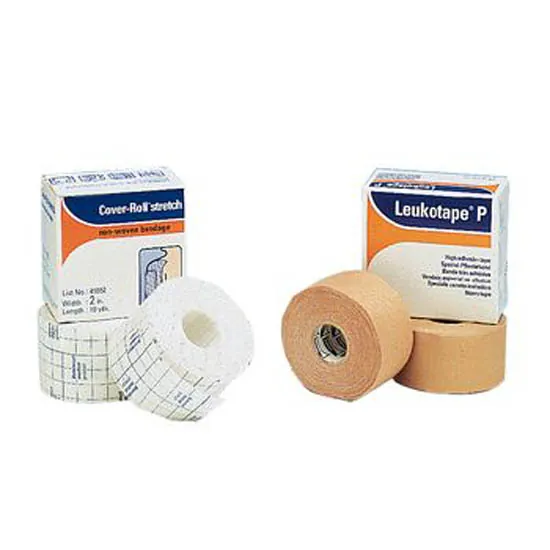 Orthopedic Corrective Tape Leukotape® P Porous Zinc Oxide Adhesive 1-1/2 Inch X 15 Yard Beige NonSterile
