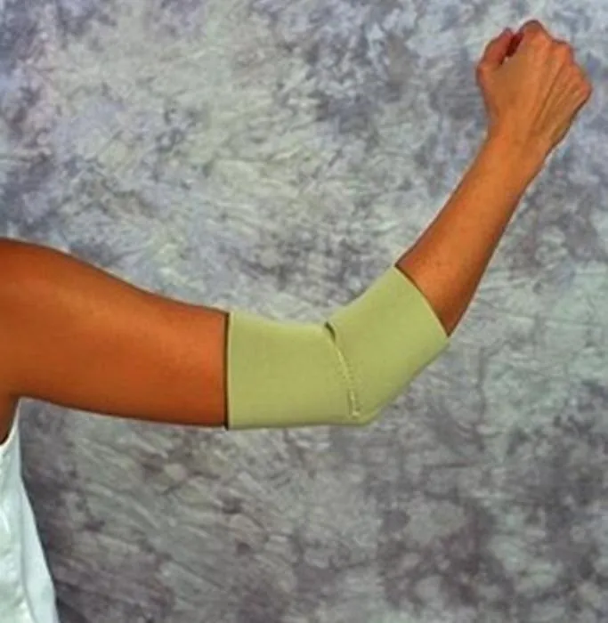 Tennis Elbow Support X-Large Sleeve with Strap Beige