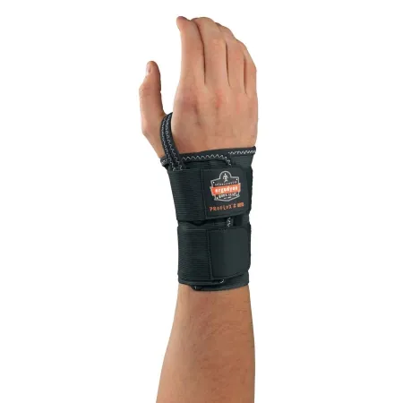 Wrist Support ProFlex® 4010 Double Strap Elastane / Elastic / Polyester Left Hand Black Medium