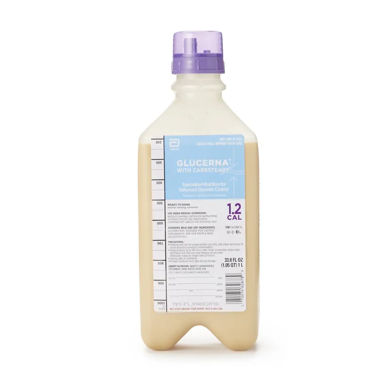 Oral Supplement Glucerna® 1.2 Cal Unflavored Liquid 1 Liter RTH Container