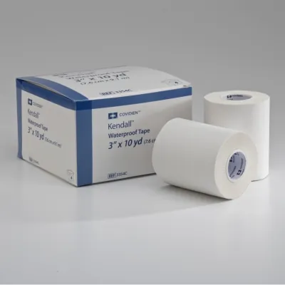 Medical Tape Kendall™ Waterproof Cloth 1/2 Inch X 10 Yard White NonSterile