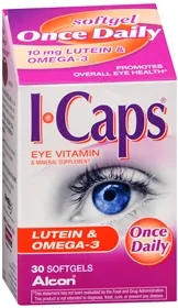Multivitamin Supplement ICaps® Vitamin A / Ascorbic Acid 1090 IU - 45 mg Strength Softgel 30 per Bottle