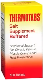 Sodium Chloride Supplement Thermotabs® Tablet 100 per Bottle