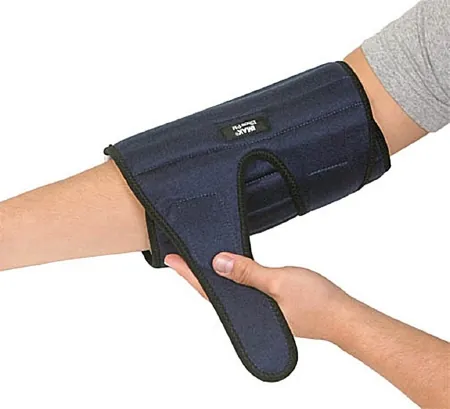 Elbow Support IMAK RSI® One Size Fits Most Dual Hook and Loop Strap Closures Left or Right Elbow Blue
