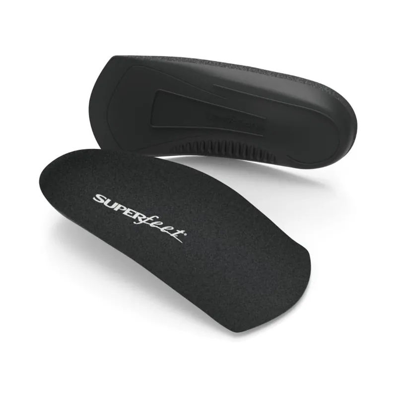 Superfeet® Insole Size B Microsuede / Foam Black Female 4-1/2 to 6
